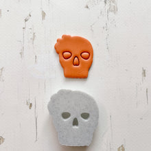 Load image into Gallery viewer, Floral Skull Clay Cutter
