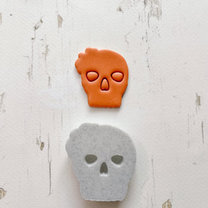 Floral Skull Clay Cutter